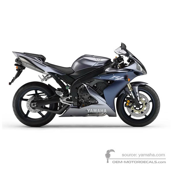 Aufkleber für Yamaha YZF R1 2005 - Silber • Yamaha OEM-Aufkleber