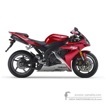 Yamaha YZF R1 2006 - Czerwony - Deep Red Metallic K