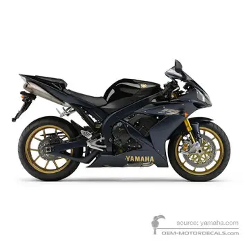Yamaha YZF R1S 2006 - Zwart - Black Metallic X