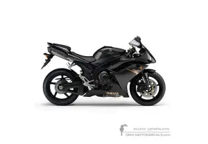 Adesivi per Yamaha YZF R1 2008 - Grigio • Yamaha Adesivi OEM