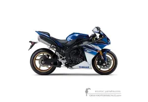 Adesivi per Yamaha YZF R1 2010 - Blu • Yamaha Adesivi OEM