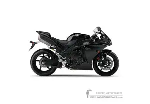 Stickers voor Yamaha YZF R1 2011 - Zwart • Yamaha OEM Stickers