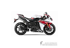 Stickers voor Yamaha YZF R1 2012 Anniversary - Wit • Yamaha OEM Stickers