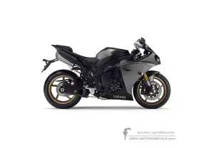 Aufkleber für Yamaha YZF R1 2014 - Grau • Yamaha OEM-Aufkleber
