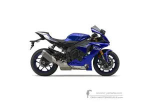 Decals for Yamaha YZF R1 2017 - Blue • Yamaha OEM Decals