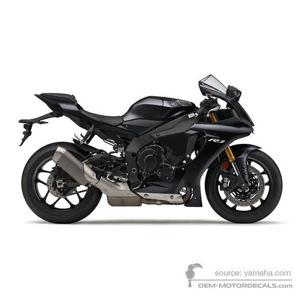Decals for Yamaha YZF R1 2018 - Gray • Yamaha OEM Decals