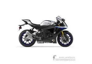 Pegatinas para Yamaha YZF R1 2018 - Blanco • Yamaha Pegatinas OEM