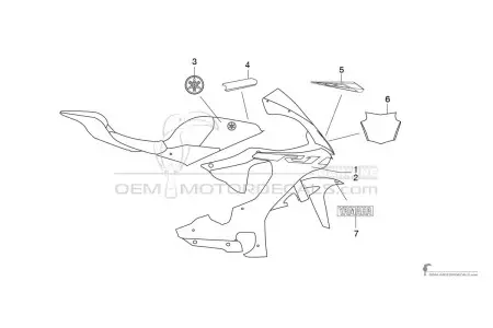 Yamaha YZF R1 2018 - Blau