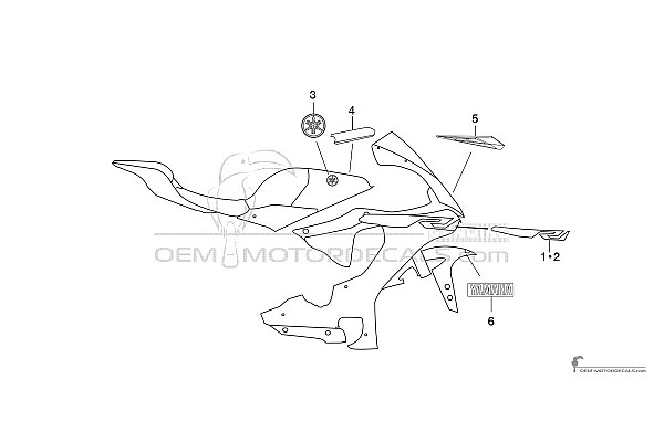 Yamaha YZF R1 2019 - Blu