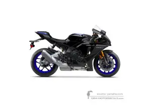 Naklejki do Yamaha YZF R1M 2020 - Czarny • Yamaha Naklejki OEM