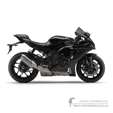Yamaha YZF R1 2020 - Zwart - Black Metallic X
