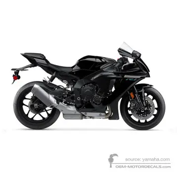 Yamaha YZF R1 2022 - Noir - Yamaha Black