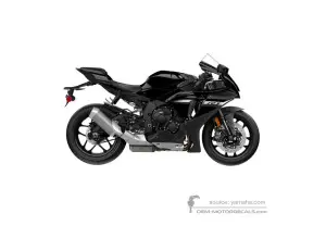 Stickers voor Yamaha YZF R1 2024 - Zwart • Yamaha OEM Stickers