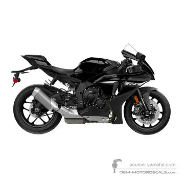Yamaha YZF R1 2024 - Zwart - Black Metallic X