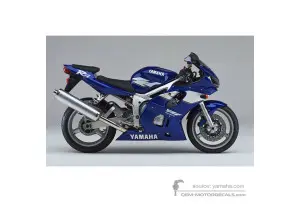 Decals for Yamaha YZF R6 1999 - Blue • Yamaha OEM Decals