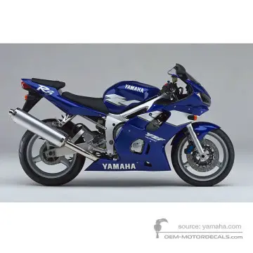 Yamaha YZF R6 1999 - Niebieski - Deep Purplish Blue Metallic C