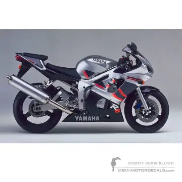 Yamaha YZF R6 1999 - Silber - Silver Metallic 1