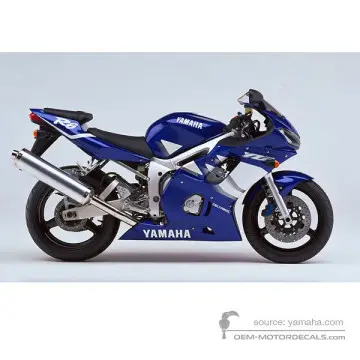 Yamaha YZF R6 2000 - Niebieski - Deep Purplish Blue Metallic C