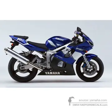 Yamaha YZF R6 2001 - Niebieski - Deep Purplish Blue Metallic C
