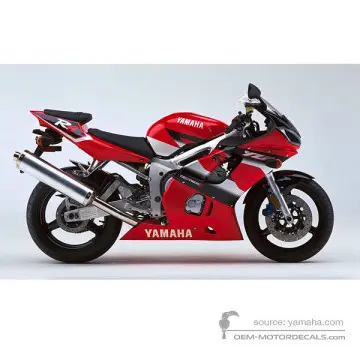 Yamaha YZF R6 2001 - Rood - Vivid Red Cocktail 1