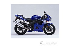 Decals for Yamaha YZF R6R 2003 - Blue • Yamaha OEM Decals