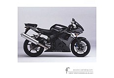 Pegatinas para Yamaha YZF R6 2004 - Gris • Yamaha Pegatinas OEM