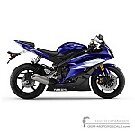 Yamaha YZF R6 2006 - Blau