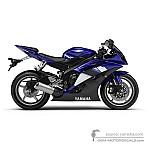 Yamaha YZF R6 2009 - Blauw