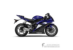 Decals for Yamaha YZF R6 2009 - Blue • Yamaha OEM Decals