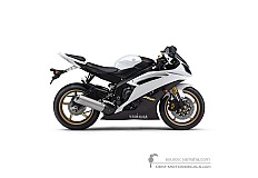 Decals for Yamaha YZF R6 2013 - White • Yamaha OEM Decals