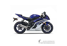 Aufkleber für Yamaha YZF R6 2016 - Blau • Yamaha OEM-Aufkleber