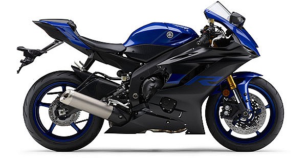 OEM Decals Yamaha YZF R6 2019 - Blue • Original Stickers
