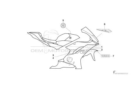 Yamaha YZF R6 2019 - Blauw