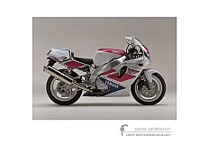 Decals for Yamaha YZF750R 1993 - White • Yamaha OEM Decals