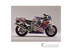 Aufkleber für Yamaha YZF750R 1994 - Weiss • Yamaha OEM-Aufkleber