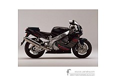 Adesivi per Yamaha YZF750R 1995 - Grigio scuro • Yamaha Adesivi OEM