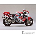 Yamaha YZF750R 1996 - Biały