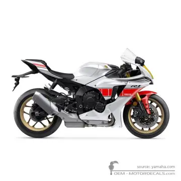 Yamaha YZF-R1 World GP 60th Anniversary 2022 - Silky White