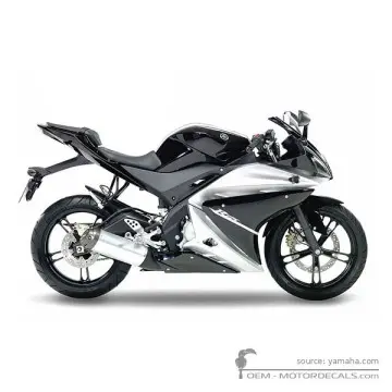 Yamaha YZF-R125 2008 - Black Metallic X