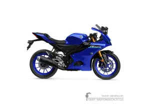 Autocollants pour Yamaha YZF-R125 2026 • Yamaha Autocollants OEM