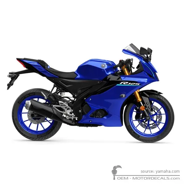 Yamaha YZF-R125 2026 - Deep Purplish Blue Metallic C