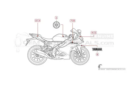 Yamaha YZF-R125 2026