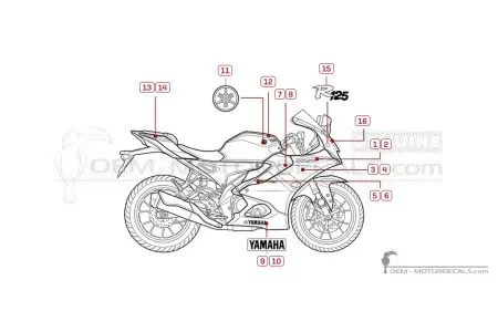 Yamaha YZF-R125 Anniversary 2026