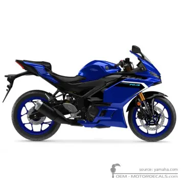 Yamaha YZF-R3 2025 - Deep Purplish Blue Metallic C