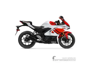 Autocollants pour Yamaha YZF-R3 Anniversary 2026 • Yamaha Autocollants OEM