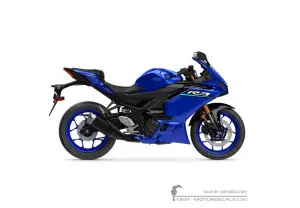 Naklejki do Yamaha YZF-R3 2026 • Yamaha Naklejki OEM
