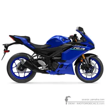Yamaha YZF-R3 2026 - Deep Purplish Blue Metallic C