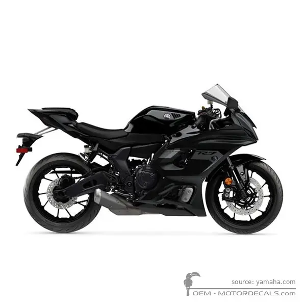 Yamaha YZF-R7 2025 - Matte Dark Gray Metallic 6