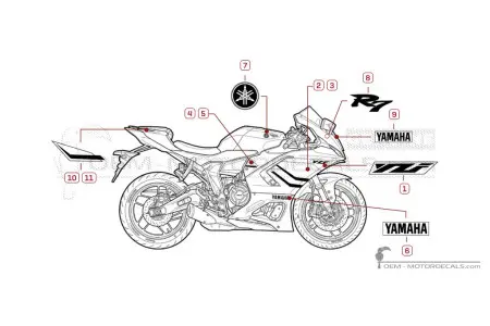 Yamaha YZF-R7 70th Anniversary Edition 2026