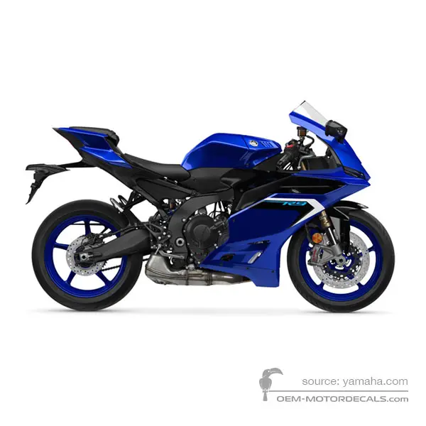 Yamaha YZF R9 2025 - Blauw - Deep Purplish Blue Metallic 6